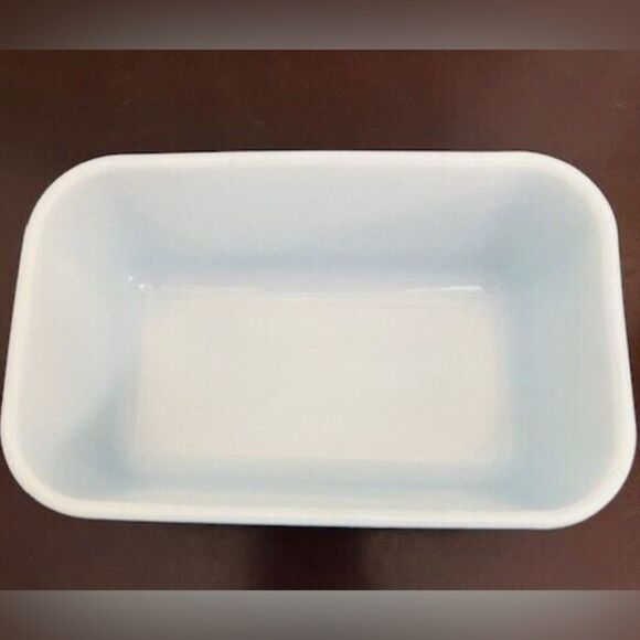 Vintage 1960’sPYREX Turquoise Aqua Robin's Egg Blue 502 Refrigerator Dish & Lid. - Picture 2 of 4